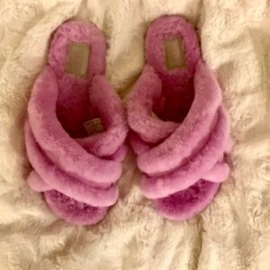 Ugg Scuffita Genuine Shearling Slide Slipper